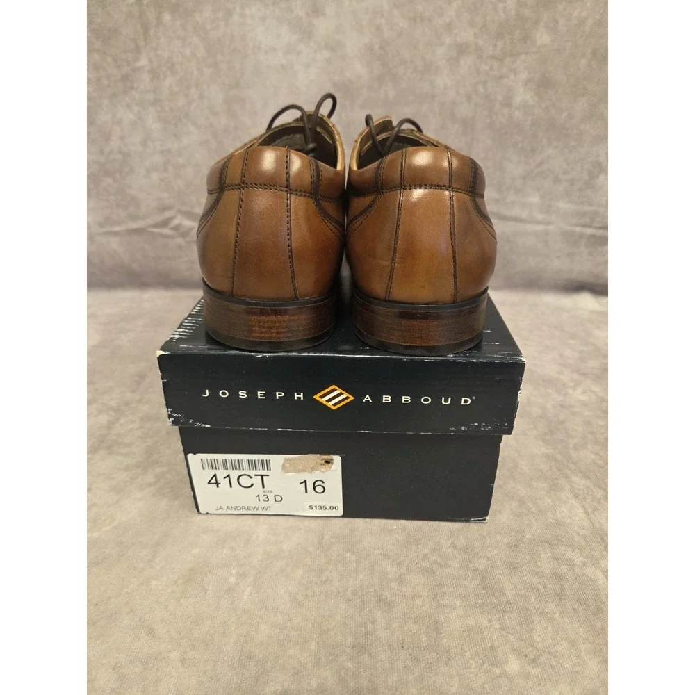 Joseph Abboud Brn Mens Dress Shoe SZ 13D JA ANDREW WT
